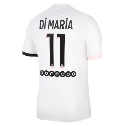 Camisola Paris Saint-Germain Di Maria 11 Equipamento Segundo 2021-2022 Manga Curta